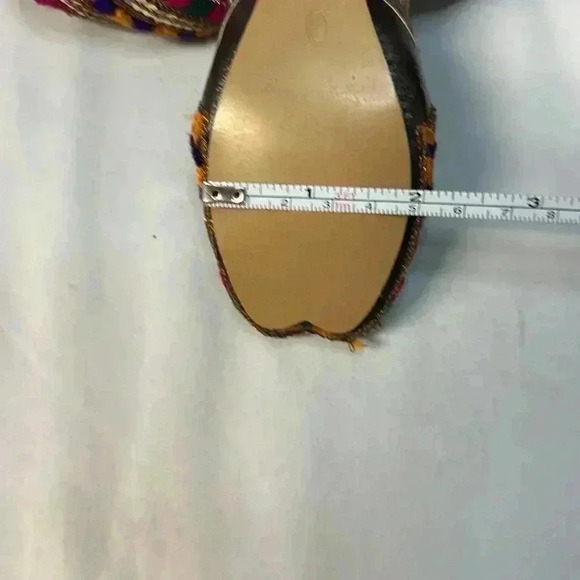 Traditional Afghani Slippers/Jutti shoes /party shoes  - Size 4 - Picture 12 of 12